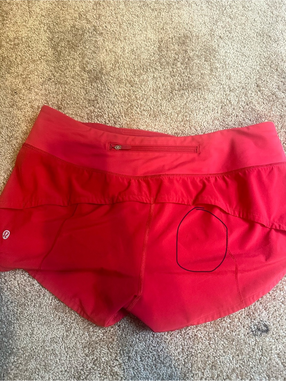 Lululemon speed up shorts - Picture 5 of 5